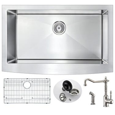 ANZZI ELYSIAN Series KAZ3620-108 Kitchen Sink Kitchen Sink ANZZI